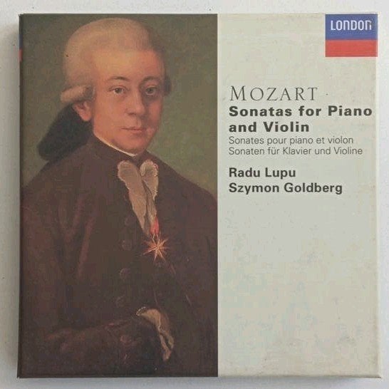 Mozart: Sonates for Piano and Violin - Radu Lupu, Cd's en Dvd's, Inclusief boekje, Kamermuziek, Boxset, Mozart