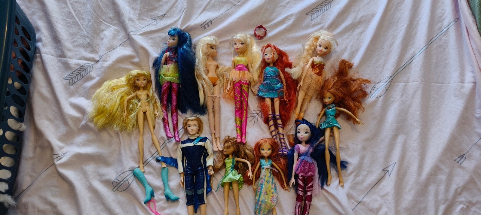 Grote collectie Winx Club poppen en accessoires, Ophalen of Verzenden, Gebruikt, Overige typen