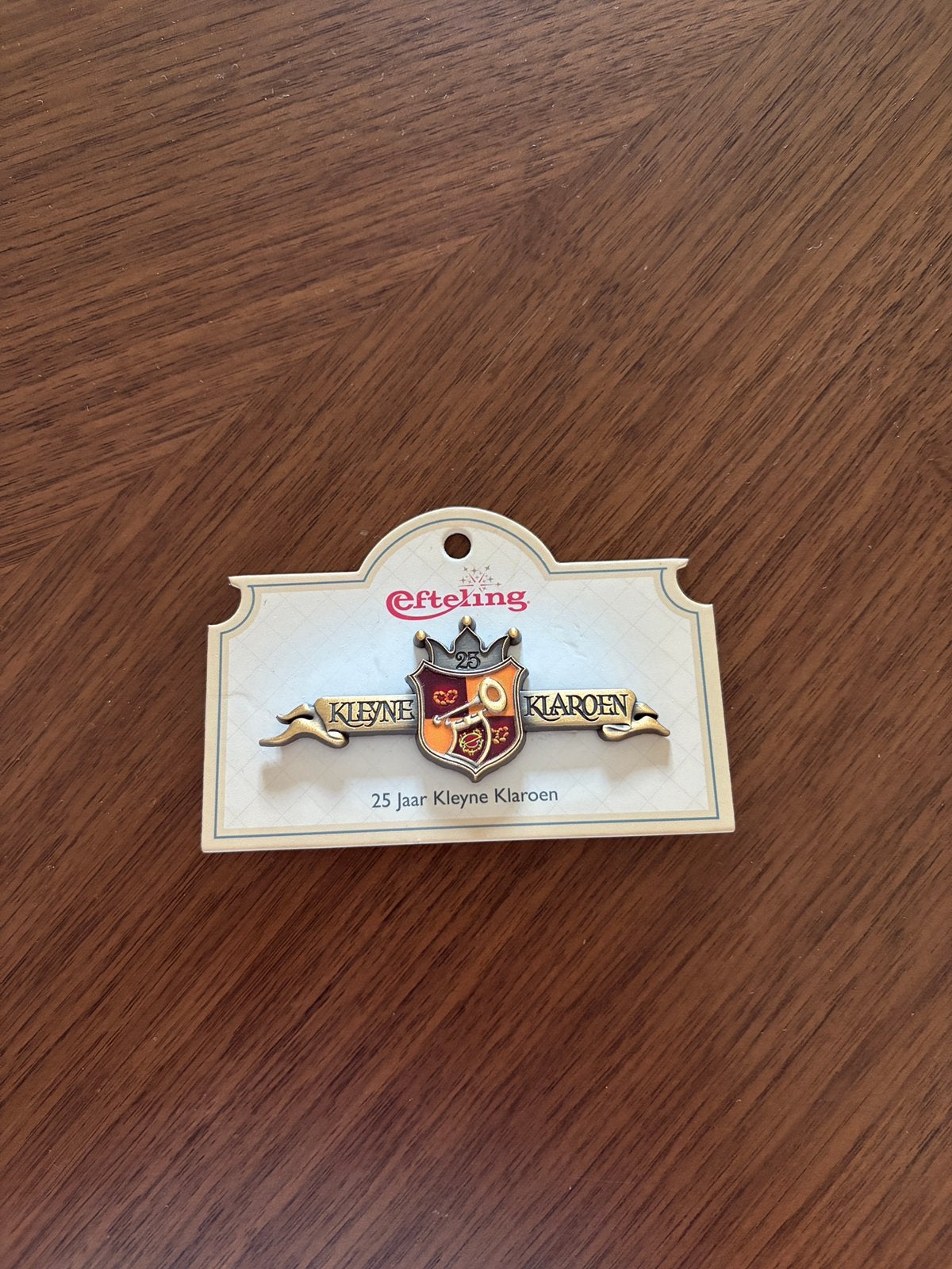 Efteling pin Kleyne Klaroen, Ophalen of Verzenden, Nieuw, Button of Speldje