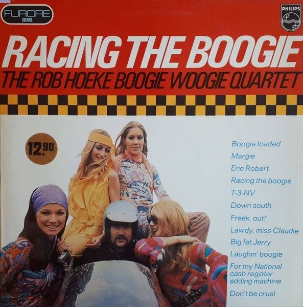 Rob Hoeke Boogie Woogie Quartet – Racing The Boogie, Ophalen of Verzenden, Gebruikt, Overige formaten