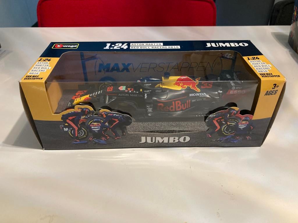 Max Verstappen rb16, Hobby en Vrije tijd, Modelauto's | 1:24, Ophalen of Verzenden, Nieuw, Auto, Bburago