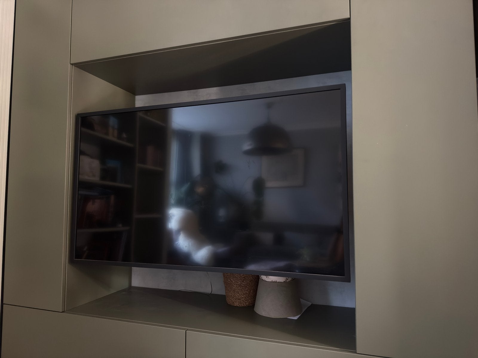 4K TV Samsung The Frame 50 inch TV (zonder One Connect Box), Ophalen, QLED, 50 Hz, Zo goed als nieuw