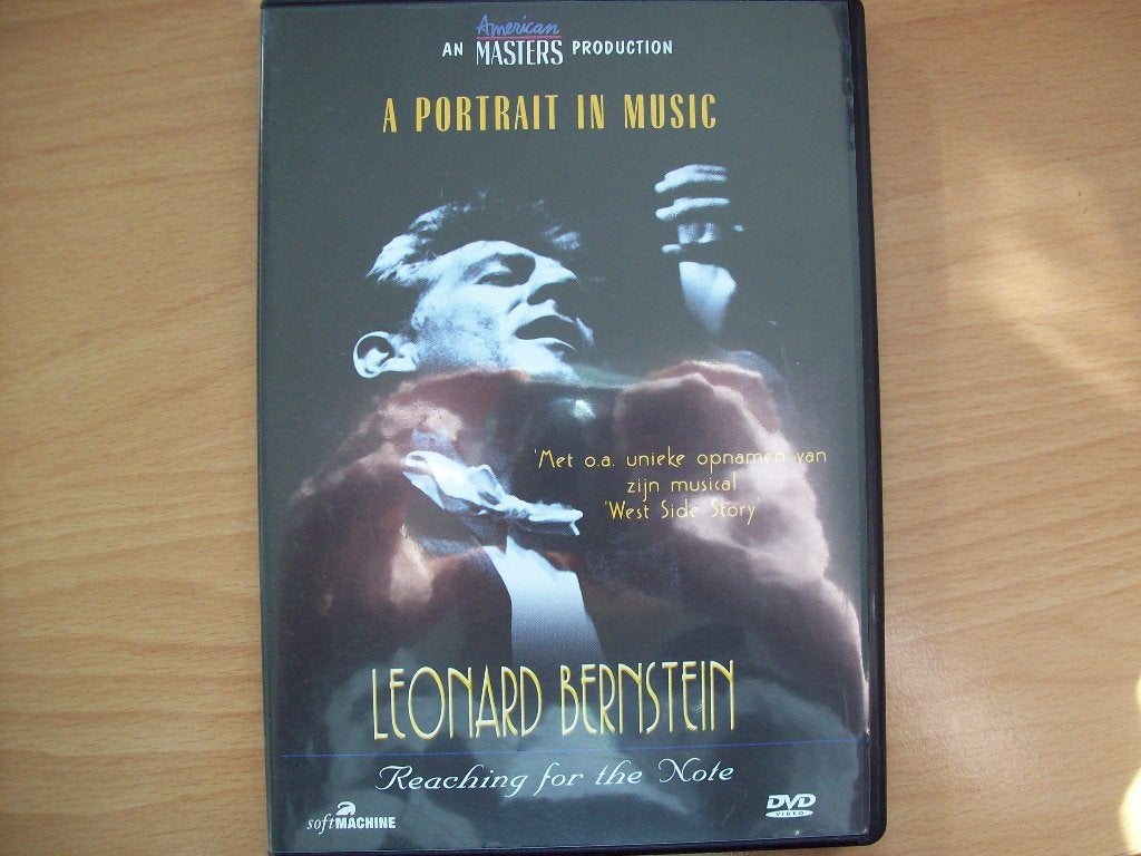 Leonard Bernstein: Reaching For The Note - A Portrait In Mus, Cd's en Dvd's, Alle leeftijden, Nederlands, Ophalen of Verzenden
