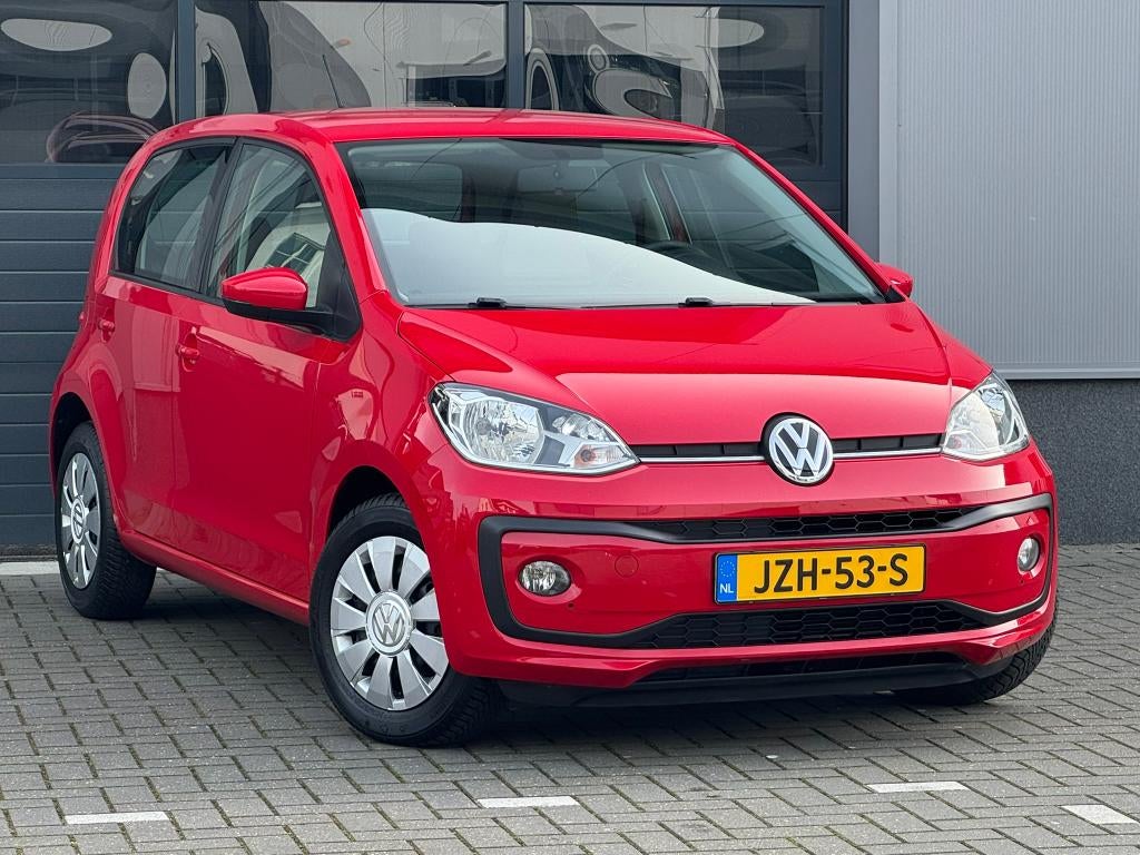VW UP 1.0 Move Up! Airco, Cruise control, Stoel verwarming, Auto's, Volkswagen, Voorwielaandrijving, Stof, 3 cilinders, 999 cc