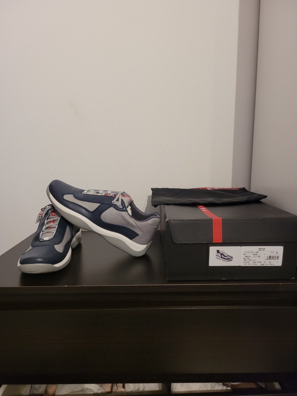 Prada sneakers maat 43 – nieuw en ongedragen, Ophalen, Nieuw