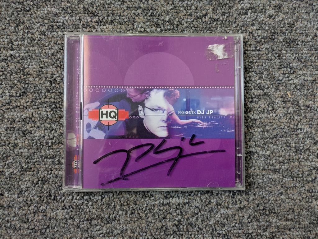 HQ Presents DJ JP - Dance CD (Gesigneerd), Cd's en Dvd's, Ophalen of Verzenden, Gebruikt, Techno of Trance