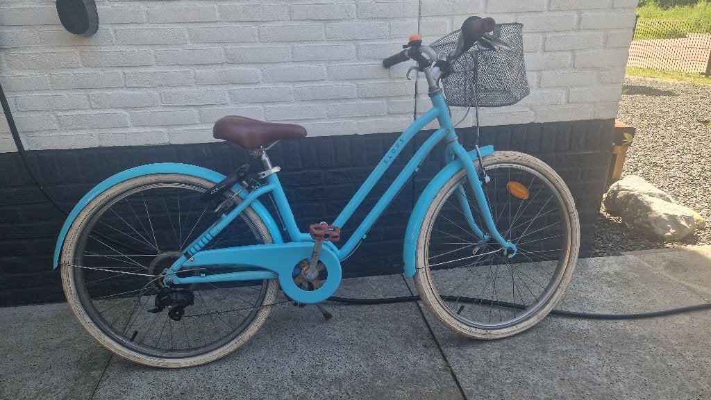 BTWIN Elops 500 Stadsfiets 24 inch voor kinderen 8-12 jaar, Ophalen, Gebruikt, 24 inch, Versnellingen