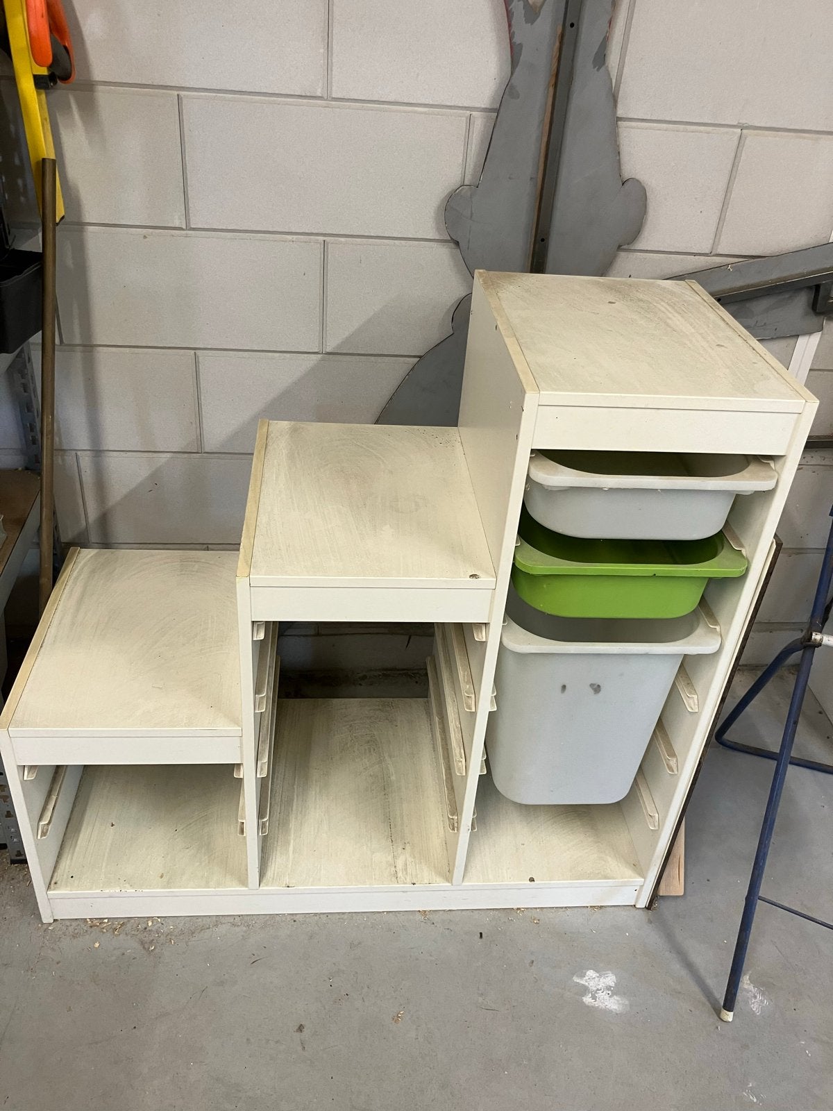 IKEA kast - Trofast, Ophalen, Met plank(en), Gebruikt, 100 tot 150 cm