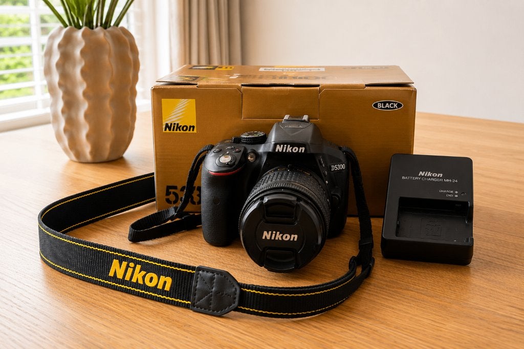 Nikon D5300 DSLR + Nikon 18-55mm + Tamron 70-300mm | ZGAN, Ophalen of Verzenden, Zo goed als nieuw, Telelens, Zoom