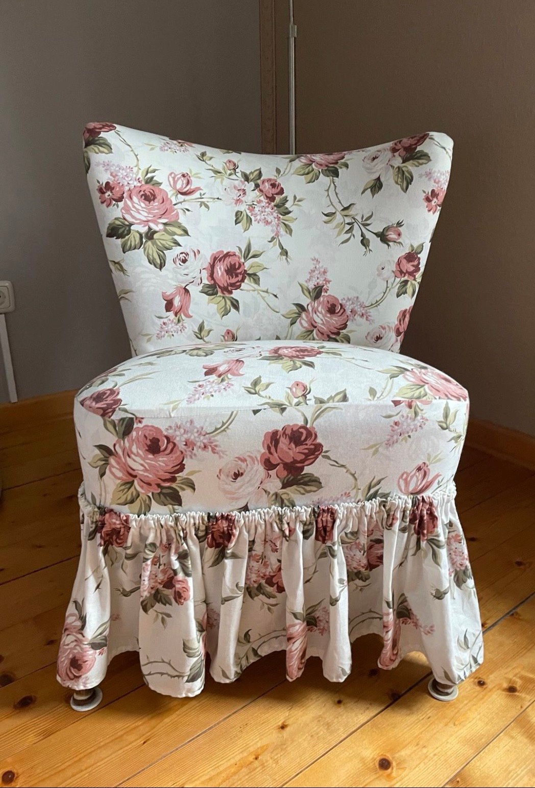 Cocktail stoel nieuw gestoffeerd vintage stoel, Ophalen