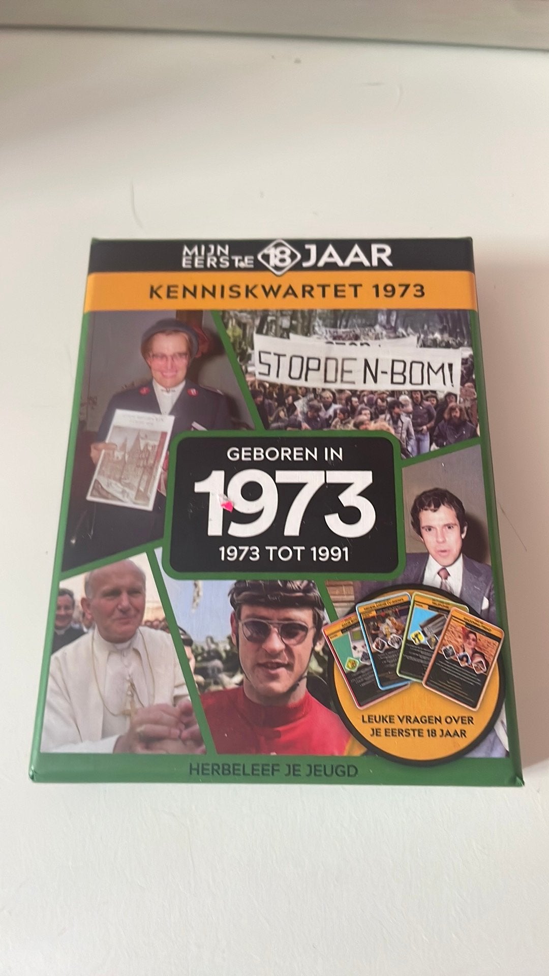 Mijn eerste 18 jaar van Tuckers, Verzamelen, Speelkaarten, Jokers en Kwartetten, Ophalen of Verzenden, Nieuw, Kwartet(ten)