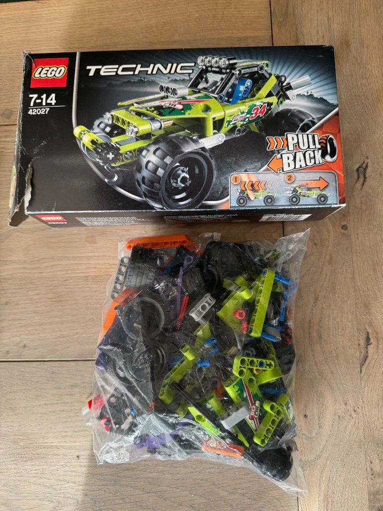 Lego technic woestijnracer, Lego, Ophalen of Verzenden, Zo goed als nieuw, Racers