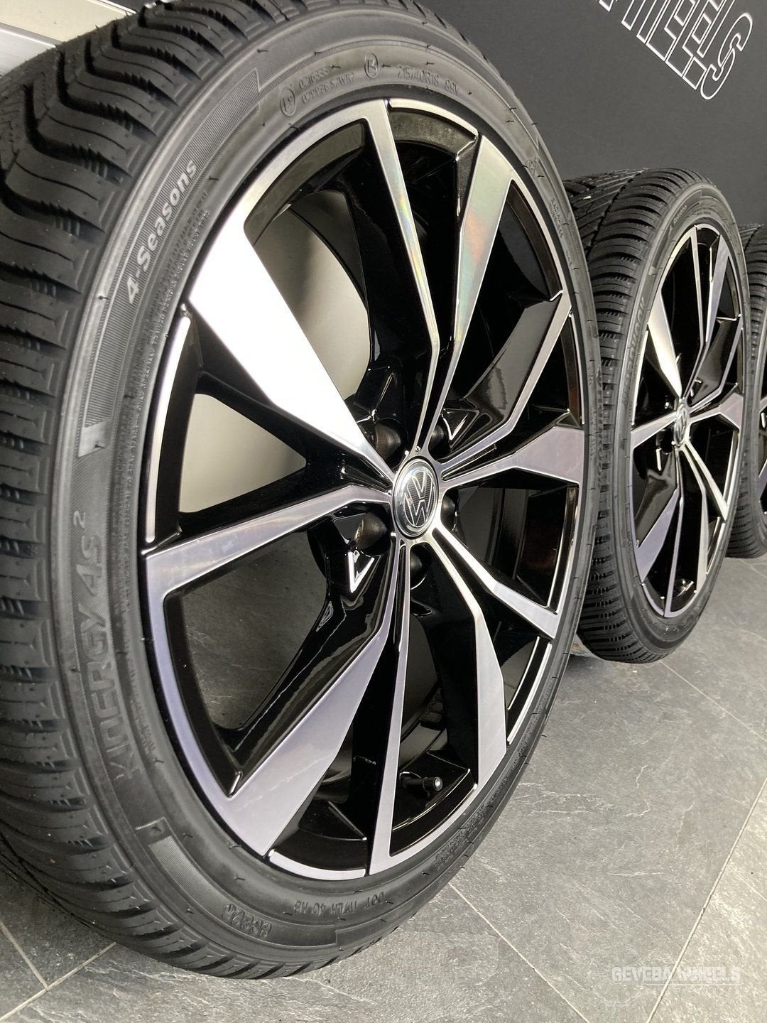 18” originele Volkswagen Polo 2G0 Misano velgen banden 5x100, 18 inch, -, -, Banden en Velgen