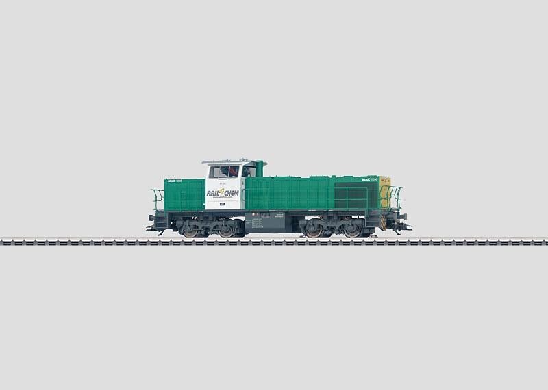 Märklin 37631 – Dieselloc Mak 1206 "Rail4Chem" – Mfx Digital, Ophalen, Wisselstroom, NS, Märklin