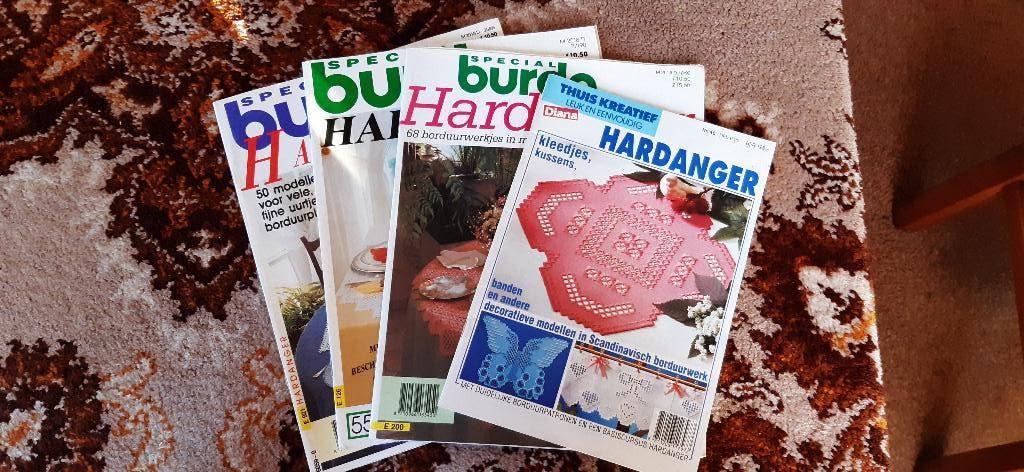 Hardanger, Burda special, jaren 90, borduren, Ophalen of Verzenden, Gebruikt, Handborduren, Overige typen
