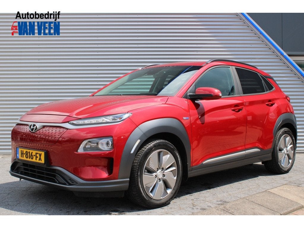Hyundai KONA EV Fashion 64 kWh | Navigatie | Camera | Trekha, Auto's, Hyundai, Bedrijf, Te koop, Kona, ABS, Achteruitrijcamera
