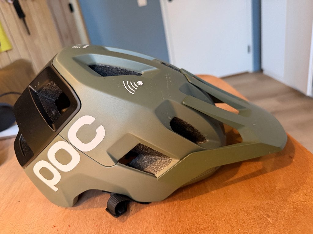POC kortal race MIPS helm, legergroen - Zo goed als nieuw, Fietsen en Brommers, Overige maten, Ophalen of Verzenden, Zo goed als nieuw