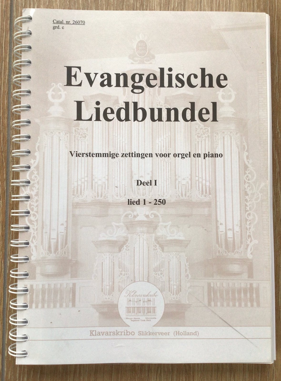 Evangelische Liedbundel Vierstemmige zetting (KLAVARSKRIBO), Muziek en Instrumenten, Piano, Nieuw, Ophalen of Verzenden, Thema