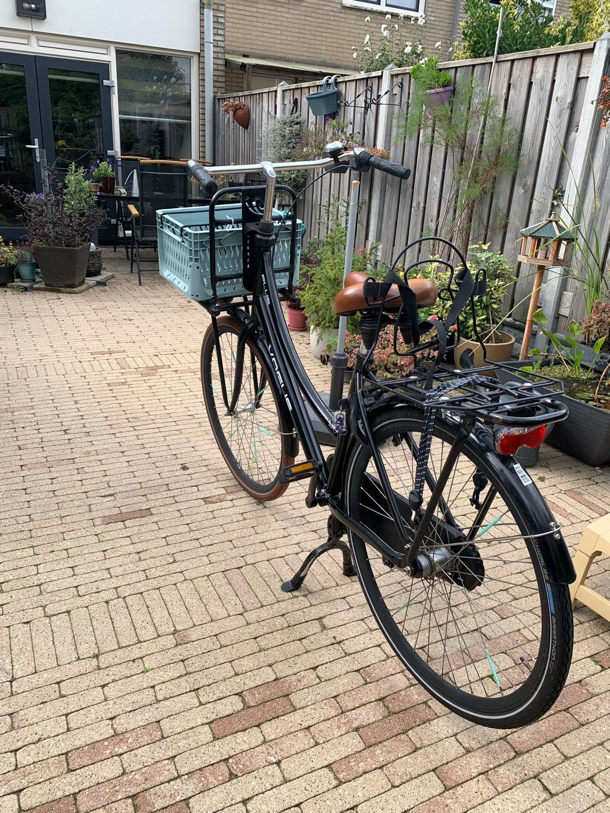 Vogue Plus Damesfiets met Voordrager en Versnellingen, Overige merken, Terugtraprem, Versnellingen, Ophalen of Verzenden