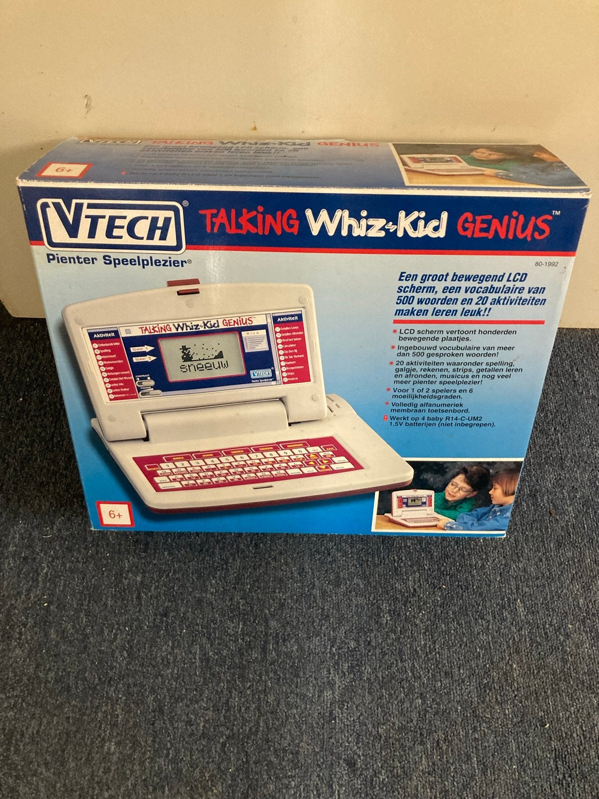 VTech Talking Whiz-Kid Genius Educatieve Laptop, Ophalen of Verzenden, Gebruikt, 6 jaar of ouder