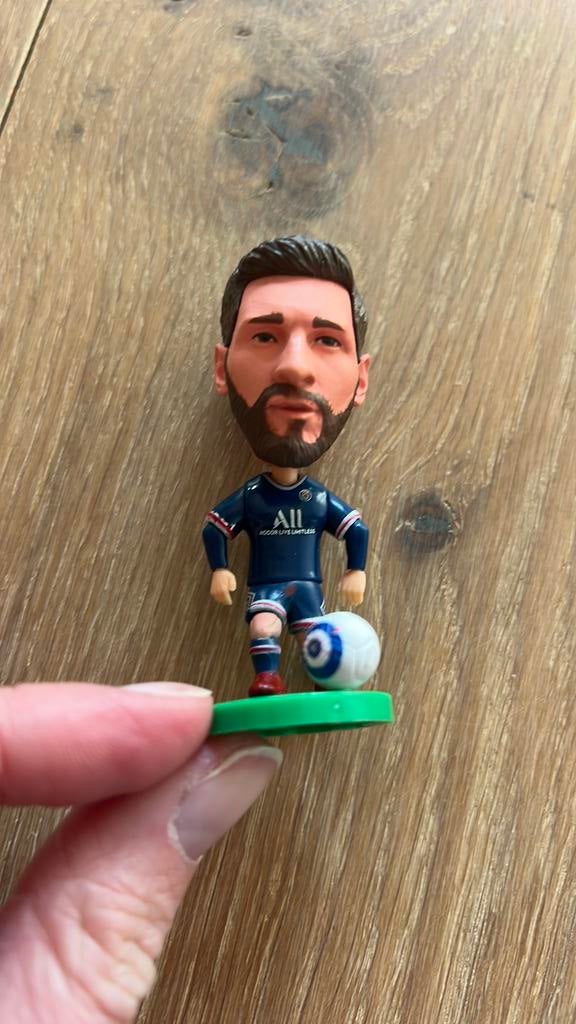 Voetbal poppetje Messi, Ophalen of Verzenden, Zo goed als nieuw, Buitenlandse clubs, Beeldje of Poppetje
