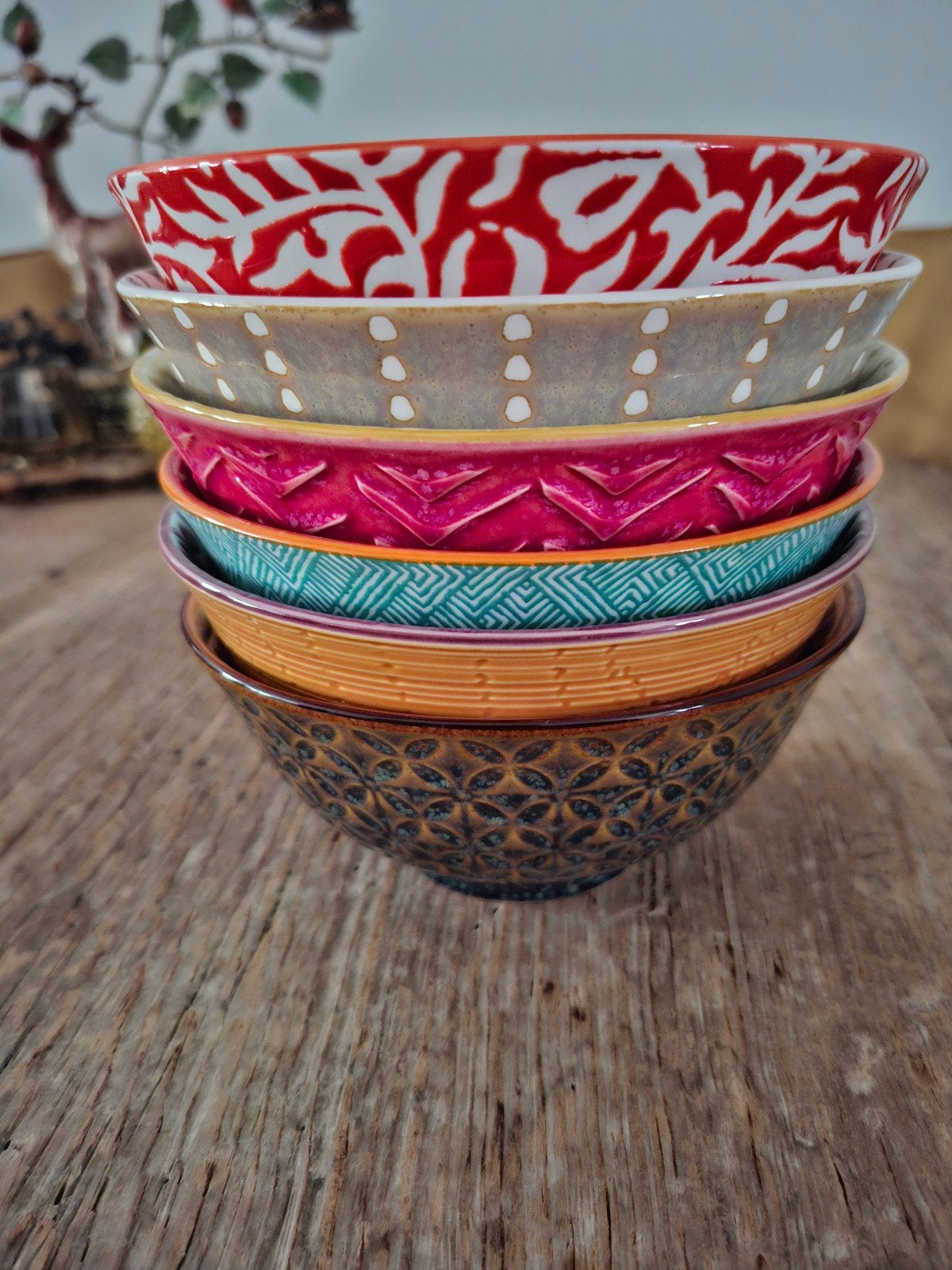 6 nieuwe bowls van Xenos, Ophalen of Verzenden, Nieuw, Rond, Aardewerk