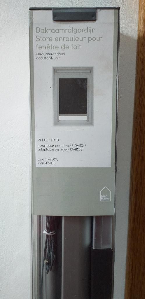 Rolgordijn voor velux PK10 NIEUW, Ophalen, Nieuw, Zwart
