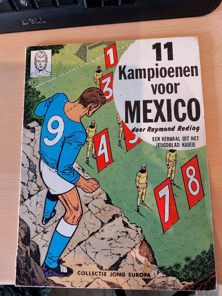 Strip 11 kampioenen voor Mexico, Raymond Reding, Eén stripboek, Ophalen, Gelezen
