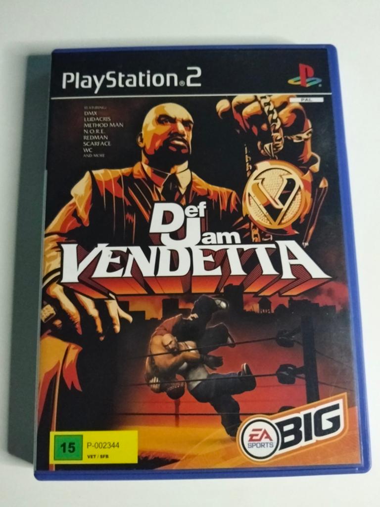 Def Jam Vendetta - PlayStation 2 (PS2) - Vechtgame, Spelcomputers en Games, Games | Sony PlayStation 2, Zo goed als nieuw, Vechten