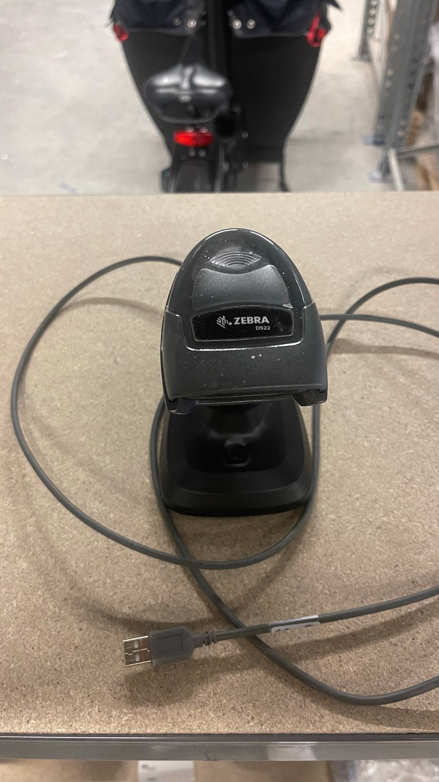 Zebra DS2278 Barcodescanner met standaard - Gebruikt, Computers en Software, Ophalen of Verzenden, Gebruikt