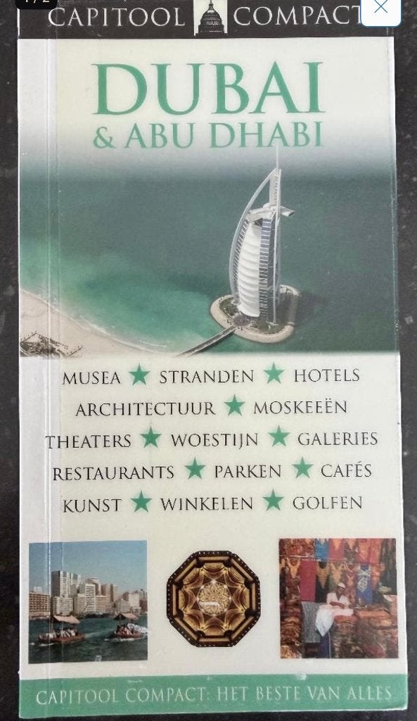 Dubai- Abu Dhabi - Capitool, Boeken, Reisgidsen, Gelezen, Capitool, Europa, Ophalen of Verzenden