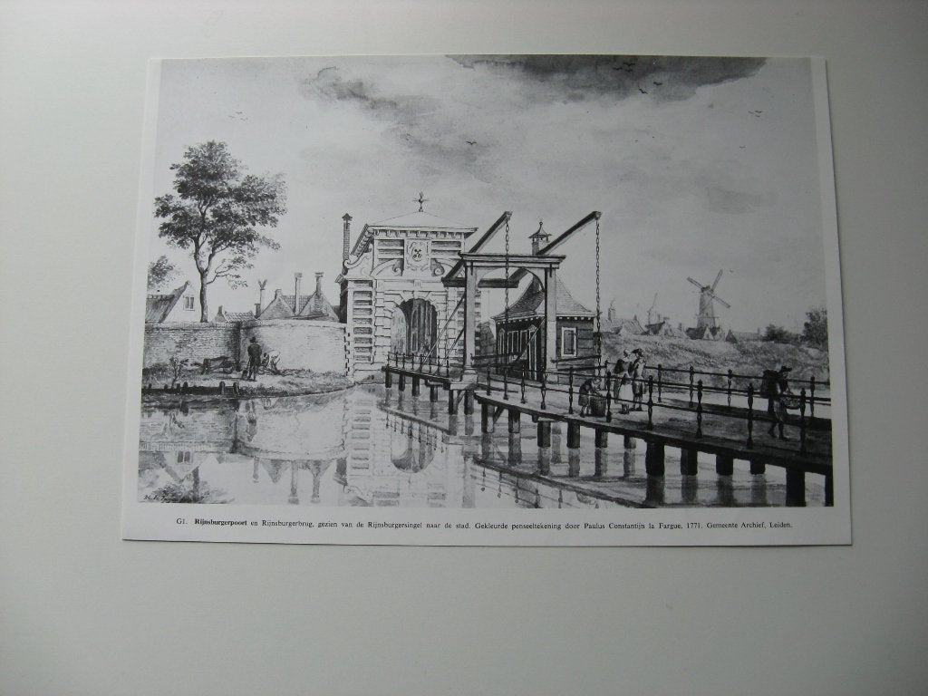 Leiden Rijnsburgerpoort., Ophalen of Verzenden, Voor 1940, Zo goed als nieuw, Overige onderwerpen