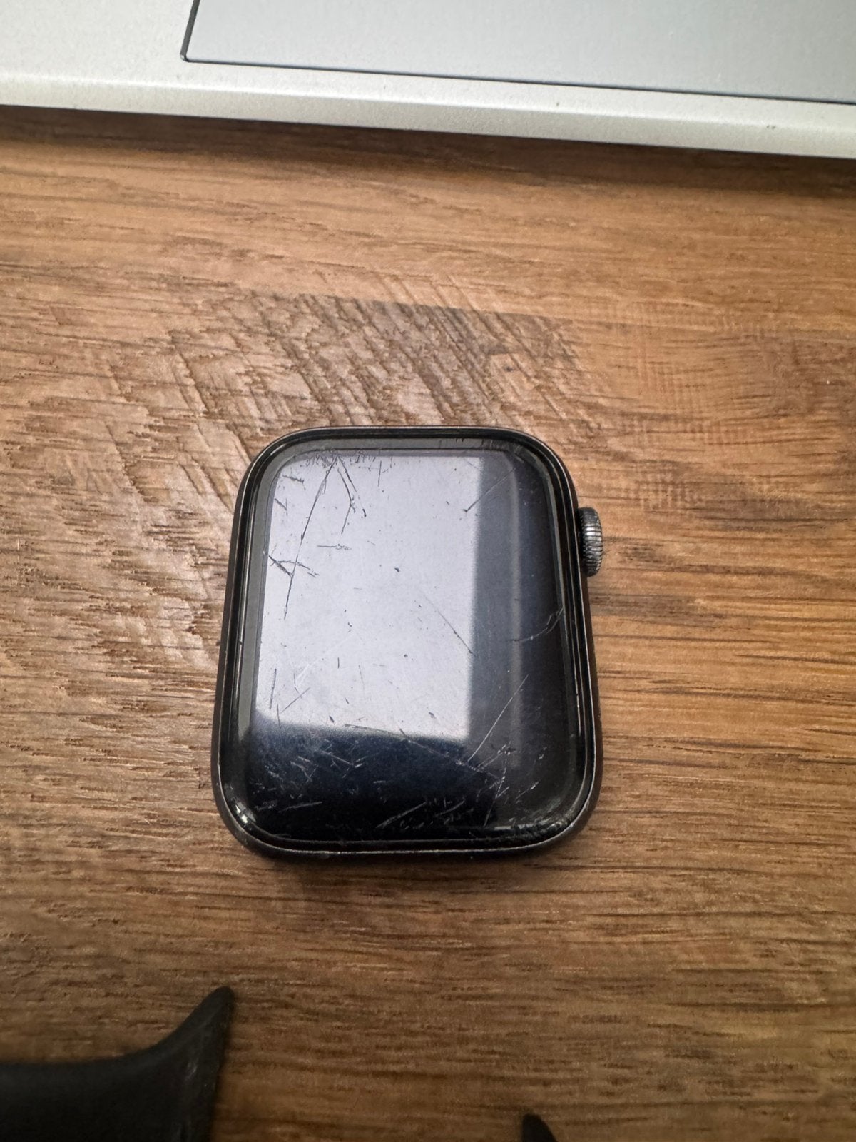 Apple wat h series 6 44 mm, Ophalen of Verzenden, Zo goed als nieuw, Zwart, IOS