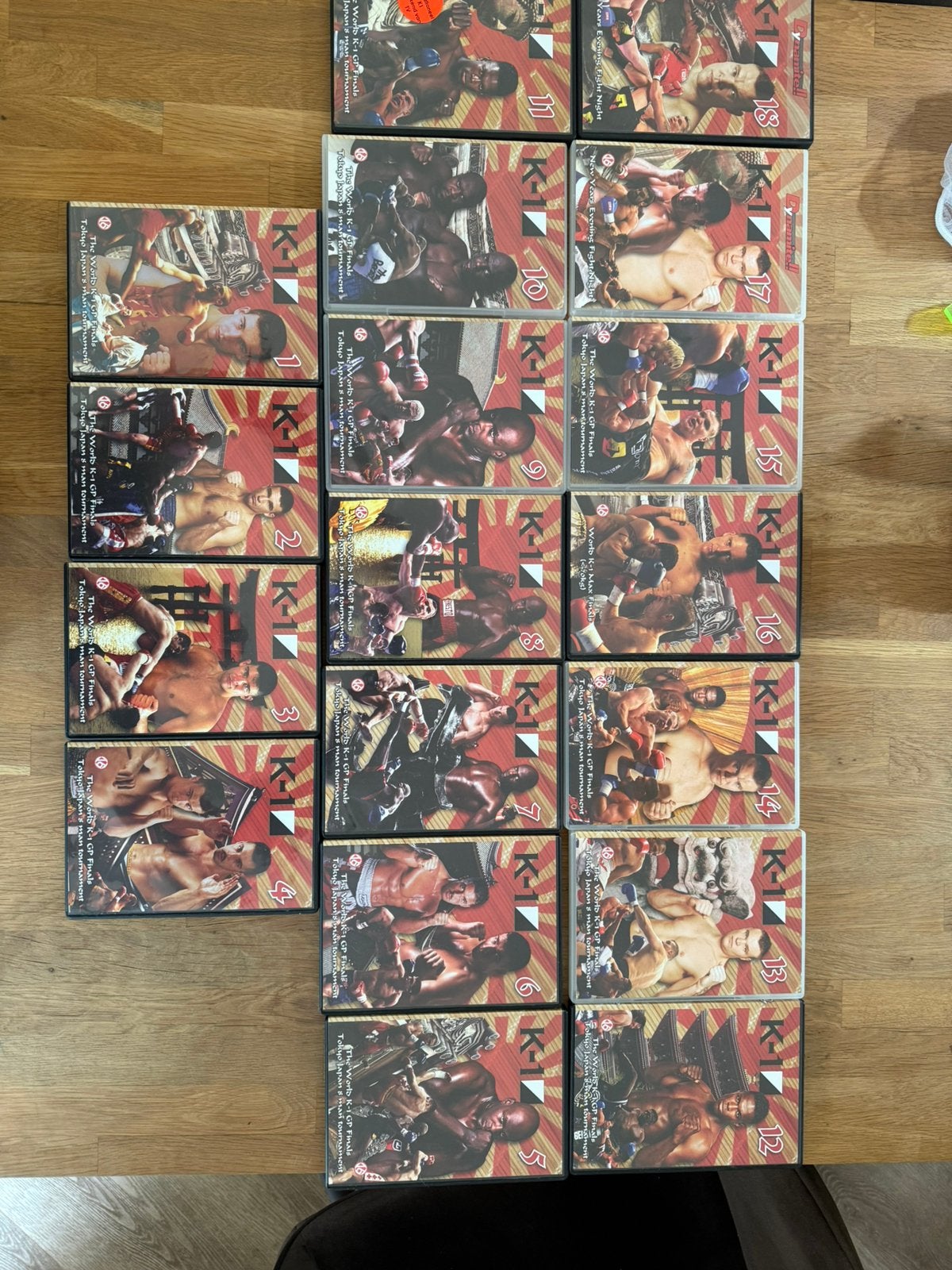 K1  1 t/m 18 orgineel op DVD, Cd's en Dvd's, Ophalen, Alle leeftijden, Inclusief doosje, Actie