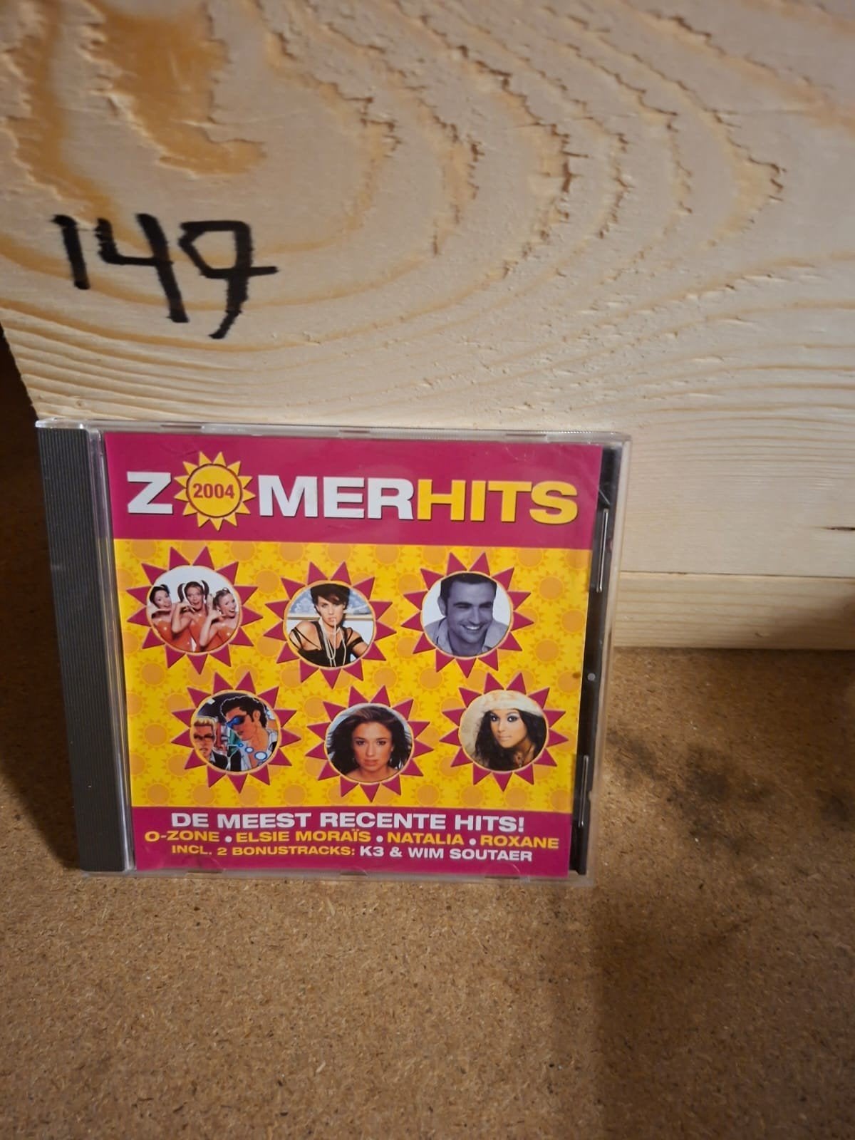 Zomerhits 2004 CD - O-Zone, Natalia, K3 & Wim Soutaer, Gebruikt, Met bonustracks, Pop, Ophalen of Verzenden