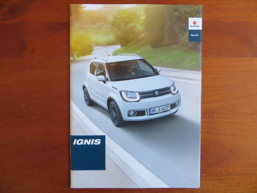 Suzuki Ignis (nov. 2018) met bijlage: prijslijst, Ophalen of Verzenden, Nieuw, Overige merken