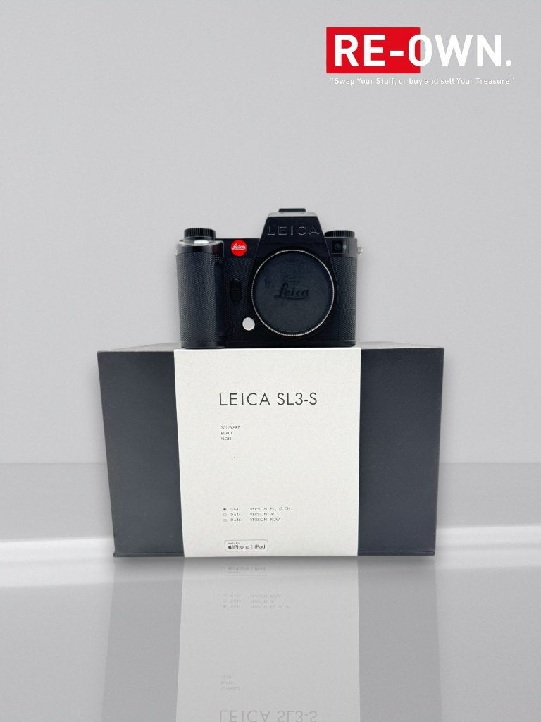 Leica SL3-s / Sl3s. (Nieuwstaat + doos + garantie)
