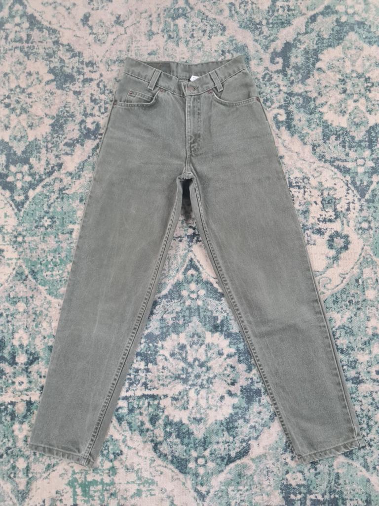 Levi's 550 student W26 L30 Dames Tulsi2630 Groen High-rise, Overige kleuren, Ophalen of Verzenden, Zo goed als nieuw, W27 (confectie 34) of kleiner