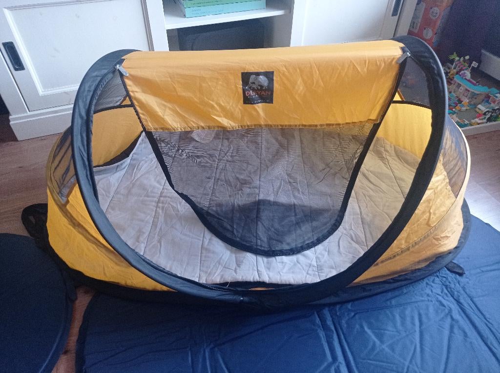 Deryan Baby Reistent Travelcot babybox Slaapbedje campingbed, Ophalen of Verzenden, Gebruikt, Reisbedje