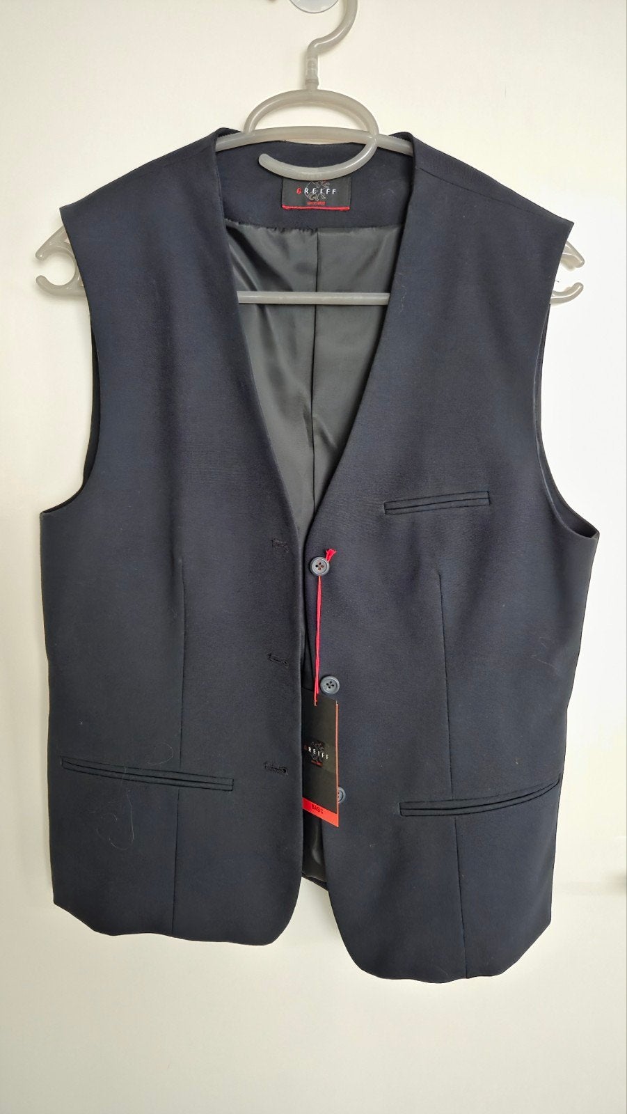 GREIFF Dames Gilet / Vest - Maat 36 - Nieuw met kaartje, Blauw, Nieuw, Ophalen of Verzenden, Maat 36 (S)