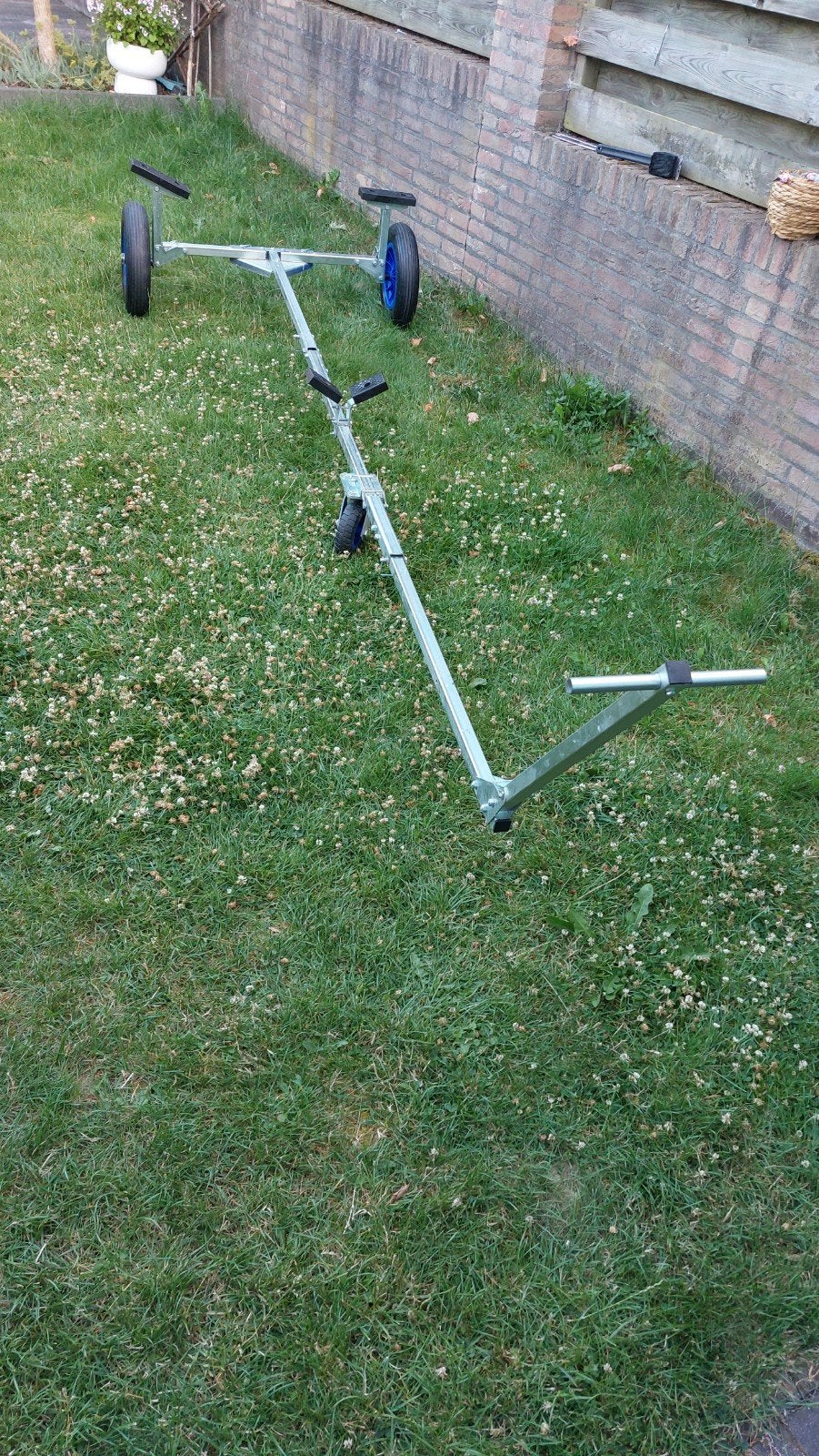 Strandtrailer voor kleine boten -, Ophalen, Gebruikt