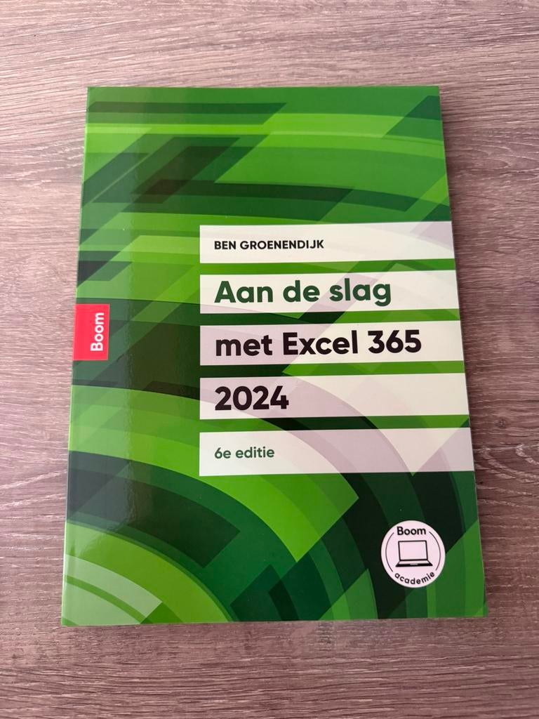 Aan de slag met Excel, Boeken, Ophalen of Verzenden, Beta, Nieuw, HBO
