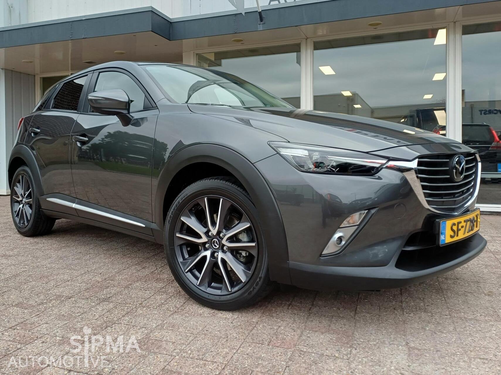 Nette Mazda CX-3 2.0 Automaat/1e eig/56dkm/Led/Camera/2018, Auto's, 1998 cc, 4 cilinders, Leder en Stof, Origineel Nederlands