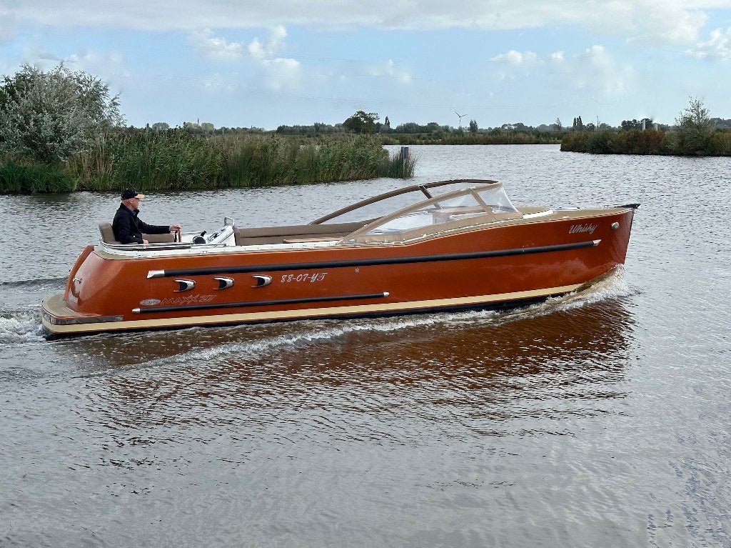 ZARRO MAXX 27 & MERCRUISER 165 PK TURBO DIESEL 2016, Watersport en Boten, Tender, Gebruikt, Nauta Maritiem, Binnenboordmotor