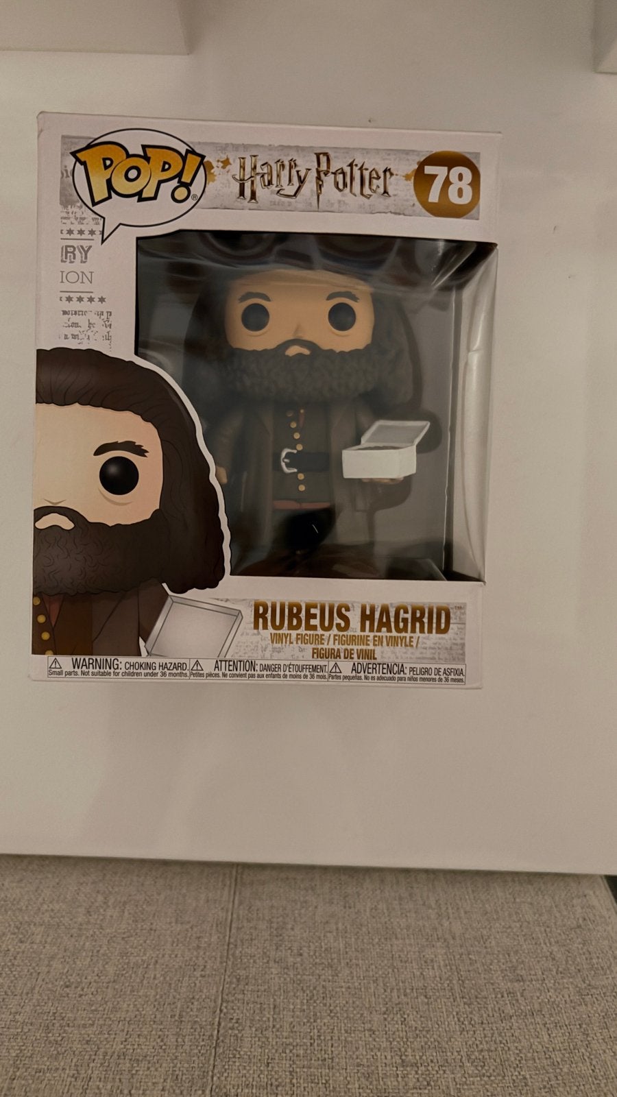 Funko Pop! Harry Potter Rubeus Hagrid #78, Ophalen of Verzenden, Nieuw