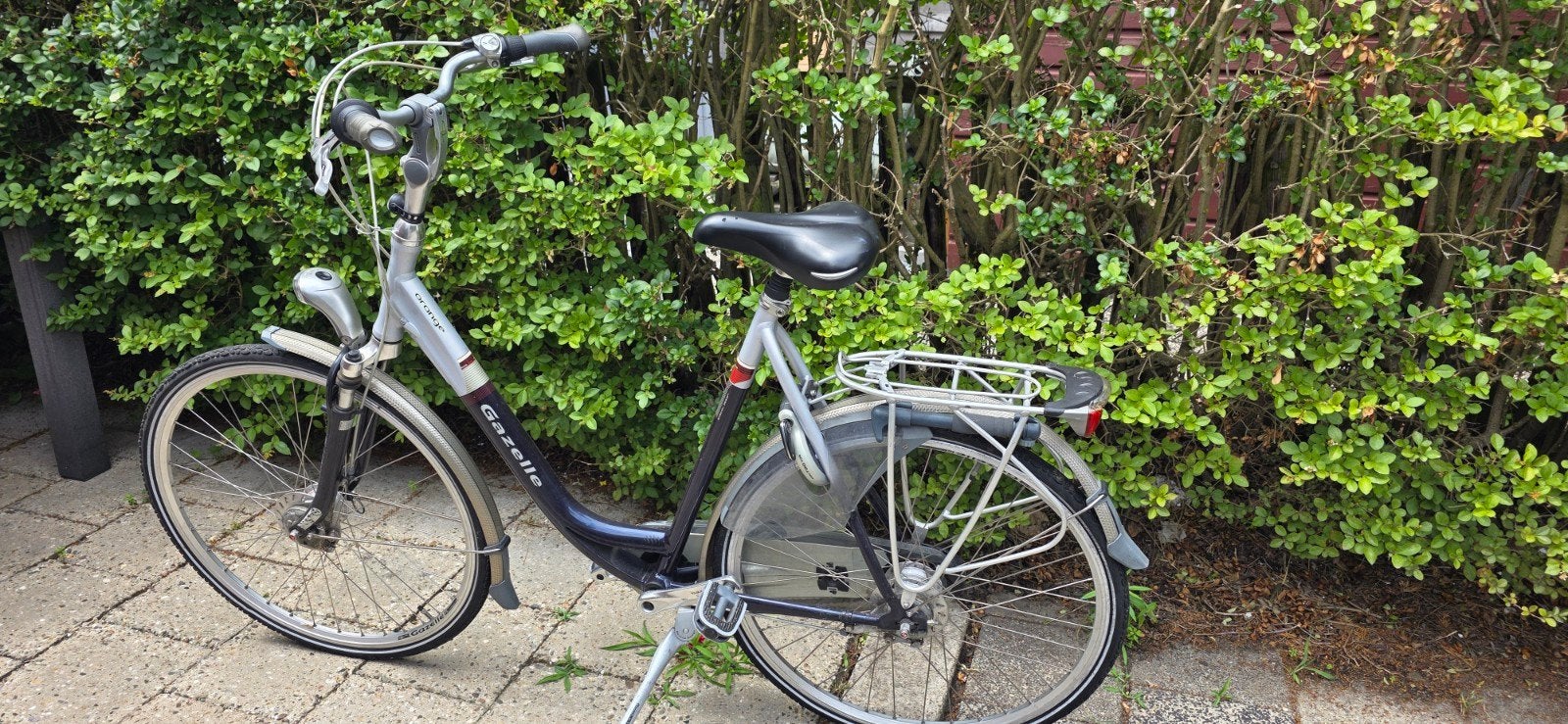 Gazelle Orange damesstadsfiets, Fietsen en Brommers, Fietsen | Dames | Damesfietsen, Ophalen, Gebruikt, Versnellingen, 56 cm of meer