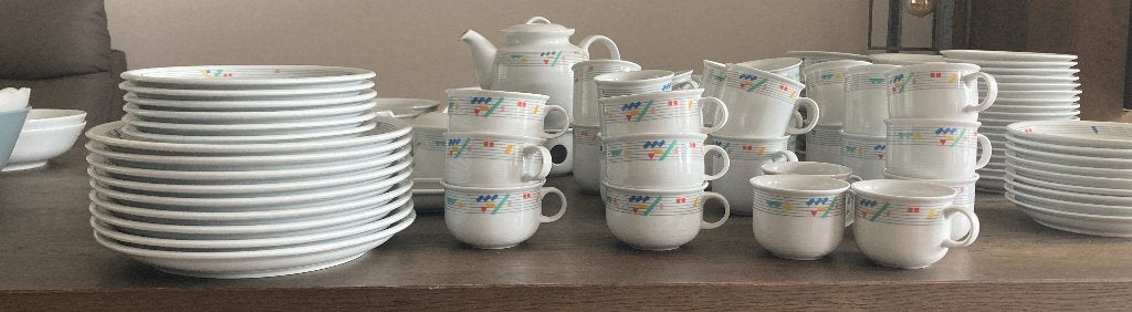 Servies, Ophalen, Overige typen, Zo goed als nieuw, Overige stijlen