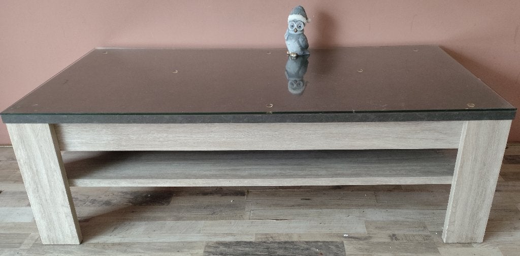 tafel, Huis en Inrichting, Tafels | Eettafels, Ophalen, 100 tot 150 cm, 50 tot 100 cm, Zo goed als nieuw