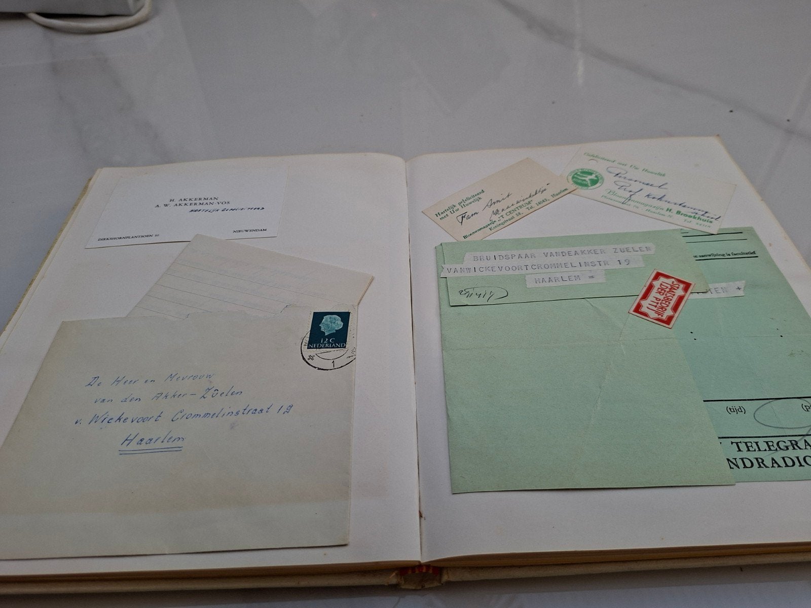 receptie boek ptt, Ophalen of Verzenden