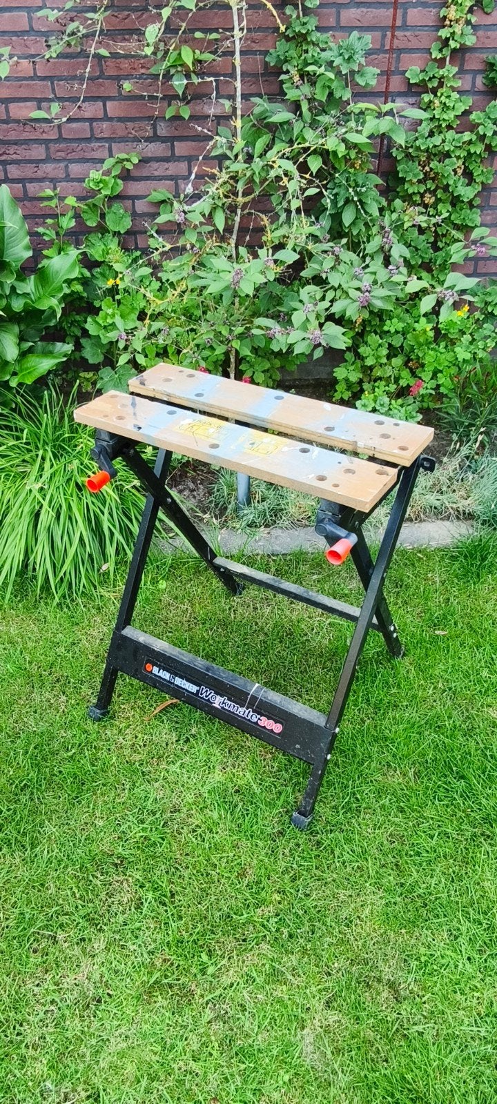 Black & Decker Workmate 300 Werkbank - Inklapbaar, Doe-het-zelf en Verbouw, Ophalen of Verzenden, Gebruikt, Inklapbaar